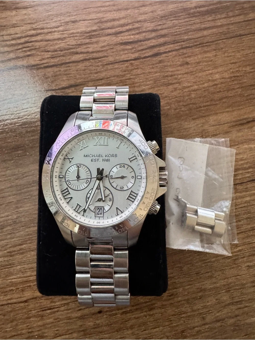 Michael Kors Silver Women’s Chronograph Watch